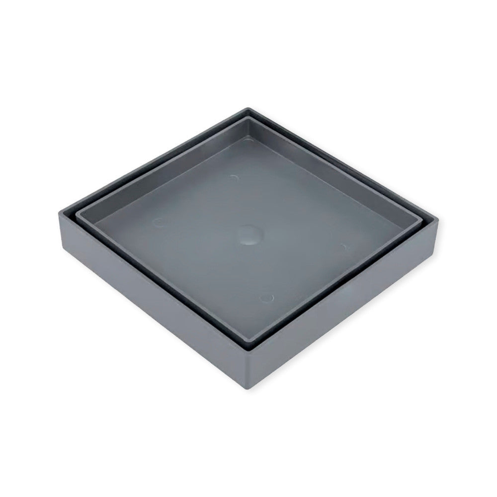 Ralo 15x15 Oculto Seca Piso/porcelanato Inteligente Cinza