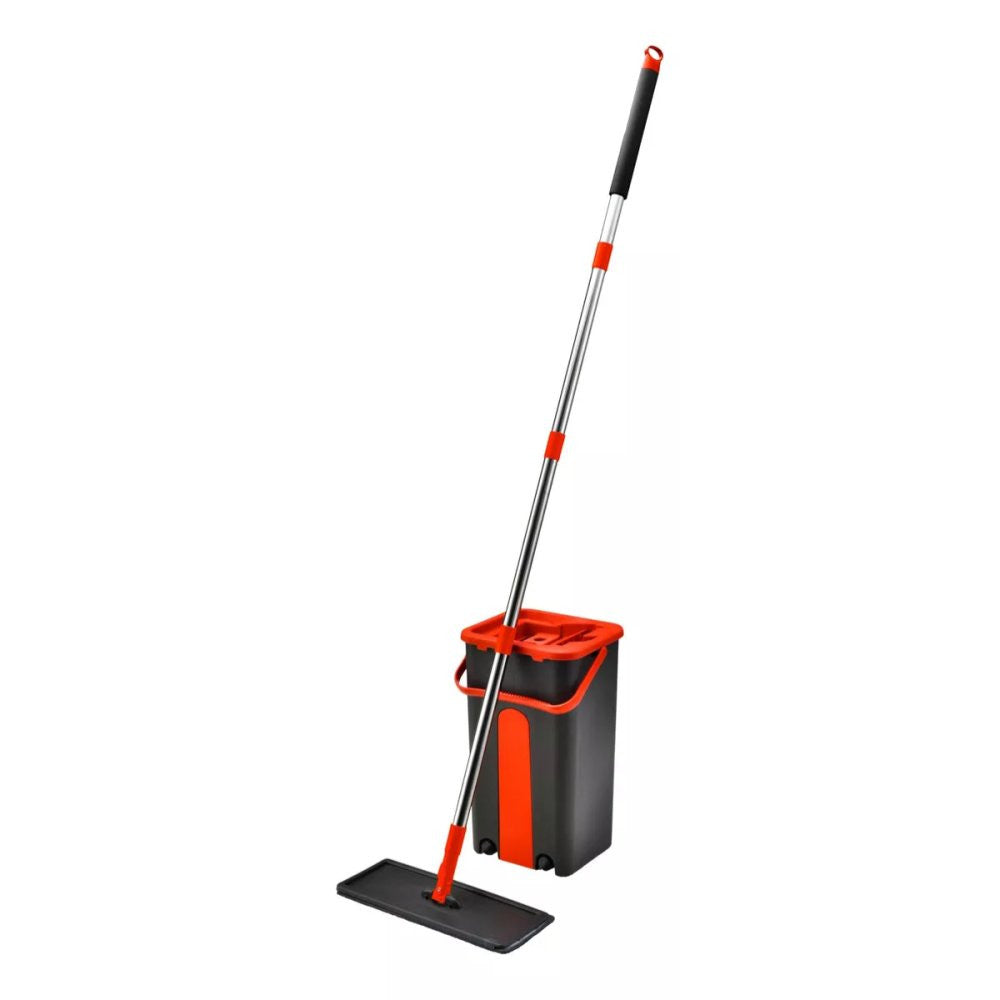 Flat Mop Rodo Lava e Seca com Balde e 1 Refil