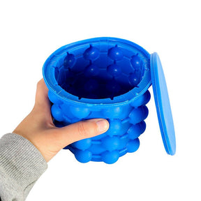 Balde de Gelo Silicone Térmico